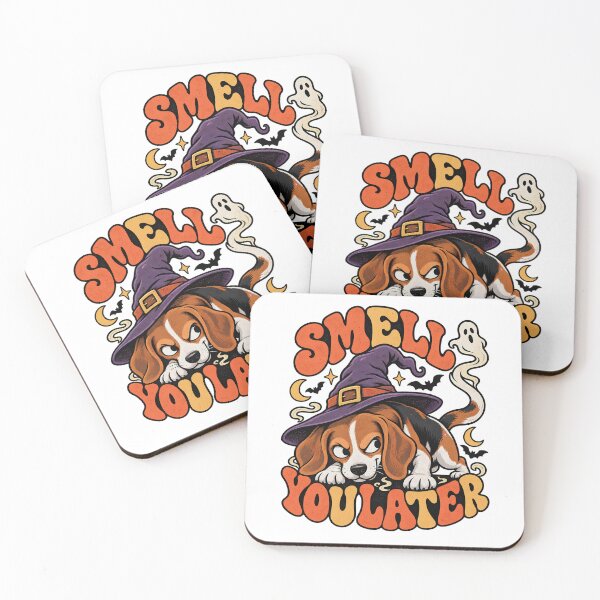 Item preview, Smell You Later Funny Halloween Beagle Witch Shirt designed and sold by Tong4130.