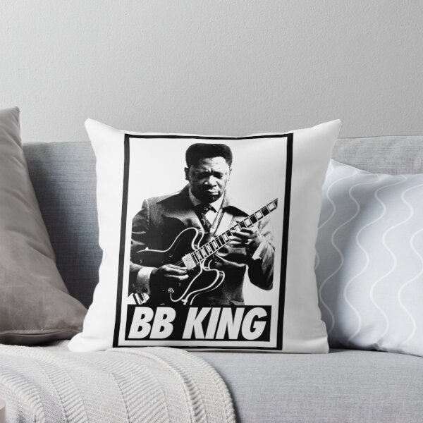 Item preview, BB King Black White Guitar Portrait Design designed and sold by Stephen Jacobs.