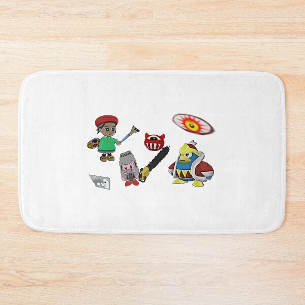 Item preview, kirby king dedede Adeleine doom guy designed and sold by retro_hobbie_shop.