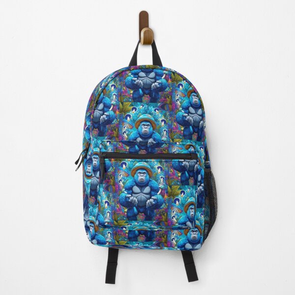 Item preview, Magic Gorilla; Mushrooms; AI Style; designed and sold by StickerApe.