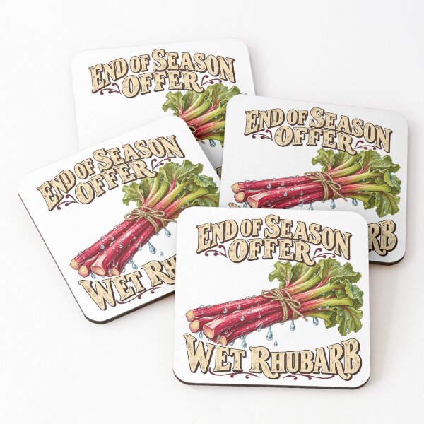 Item preview, END OF SEASON OFFER - WET RHUBARB designed and sold by WheelieGdArt.