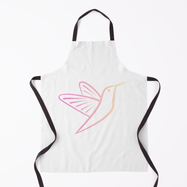 Item preview, Minimalist hummingbird design - pink gradient designed and sold by Angieozvel.