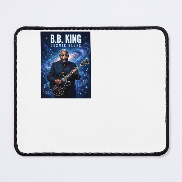 Item preview, BB King Cosmic Blues Poster Design designed and sold by Stephen Jacobs.