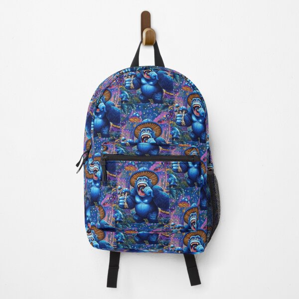 Item preview, Magic Gorilla Eat Mushrooms; AI Style; designed and sold by StickerApe.