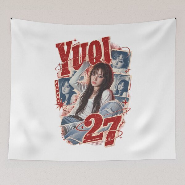 Item preview, Yuqi 27 Solo Vintage Photocollage Visual | Gift for Neverland designed and sold by Valereekmerch.