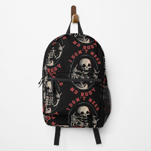 Item preview, I Don't Need No Body Sarcastic Skeleton designed and sold by Savola6.
