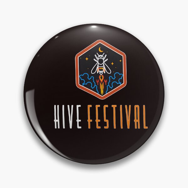Item preview, Emblema del Cohete de Abejas del Festival de la Colmena designed and sold by kawanva-studio.