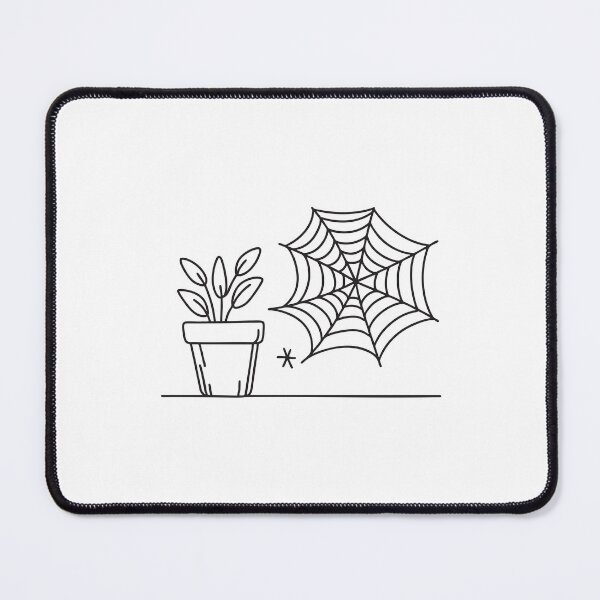 Item preview, A web beside a flowerpot placed on the balcony designed and sold by rasagamastore.
