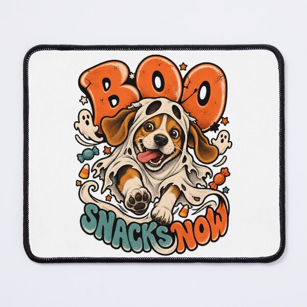Item preview, Boo Snacks Now Funny Ghost Beagle Halloween Tee designed and sold by Tong4130.