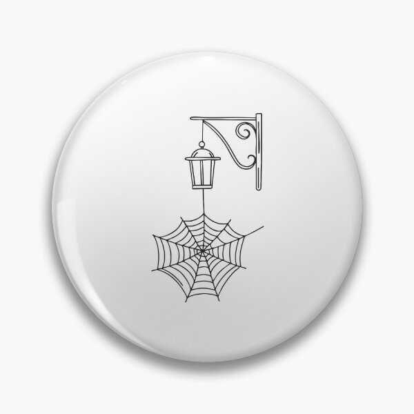 Item preview, A web hanging close to a lantern mounted on the wall designed and sold by rasagamastore.