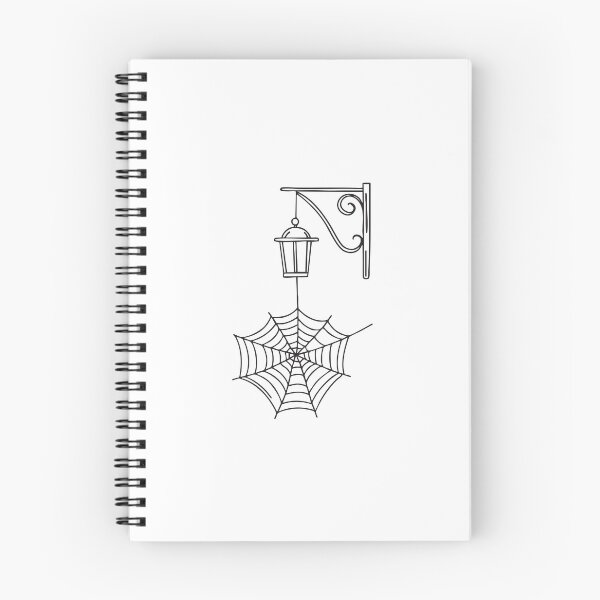 Item preview, A web hanging close to a lantern mounted on the wall designed and sold by rasagamastore.