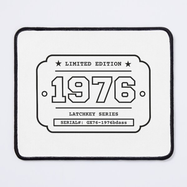 Item preview, 1976 Limited Edition Birth Year Latchkey Series Vintage Badge Black designed and sold by HYPNK.