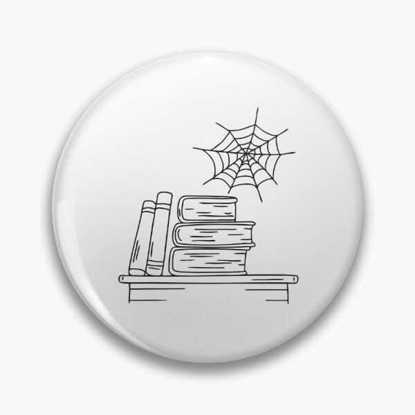 Item preview, A web near a stack of books left on a dusty shelf designed and sold by rasagamastore.