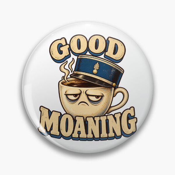 Item preview, GOOD MOANING - COFFEE - French Police Officer - Gendarme designed and sold by WheelieGdArt.