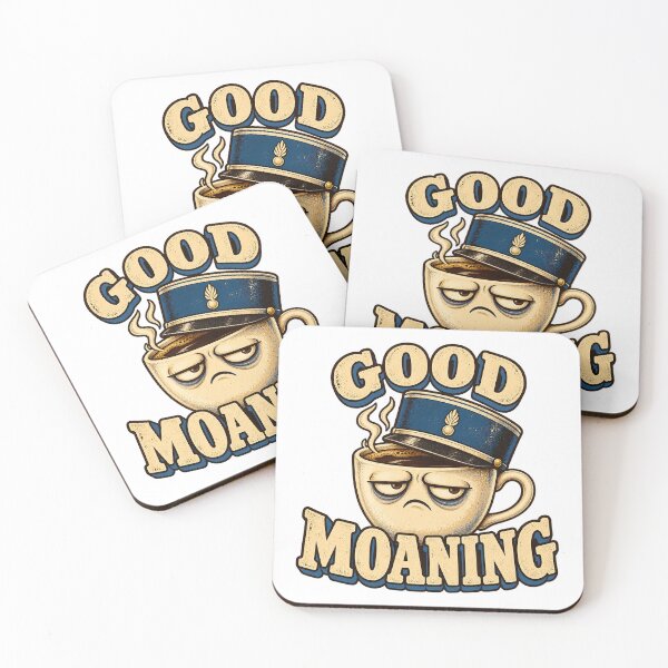 Item preview, GOOD MOANING - COFFEE - French Police Officer - Gendarme designed and sold by WheelieGdArt.