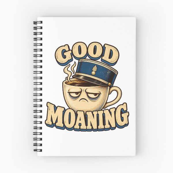 Item preview, GOOD MOANING - COFFEE - French Police Officer - Gendarme designed and sold by WheelieGdArt.