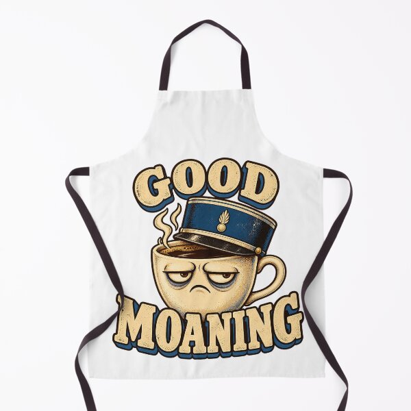 Item preview, GOOD MOANING - COFFEE - French Police Officer - Gendarme designed and sold by WheelieGdArt.