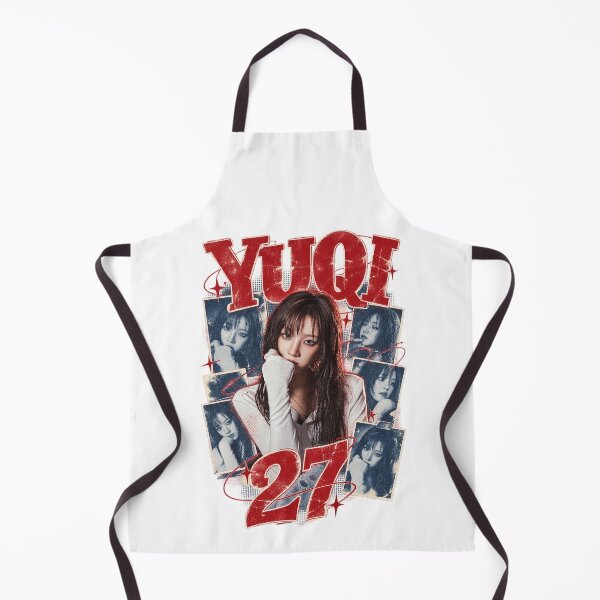 Item preview, Yuqi 27 Distressed Typography Visual | Aesthetic Kpop Art designed and sold by Valereekmerch.