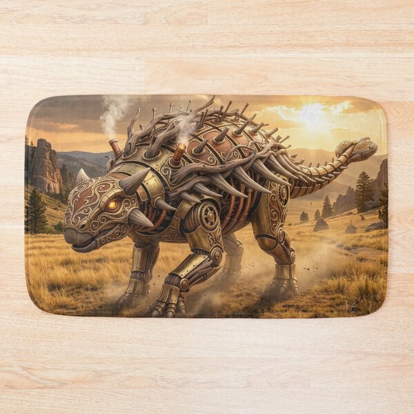 Item preview, Steampunk and Driftwood Ankylosaurus designed and sold by Tridentulus.