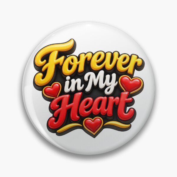Item preview, Forever in My Heart 3D Romantic Love Heart designed and sold by MR4me.