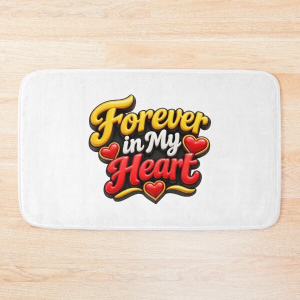 Item preview, Forever in My Heart 3D Romantic Love Heart designed and sold by MR4me.