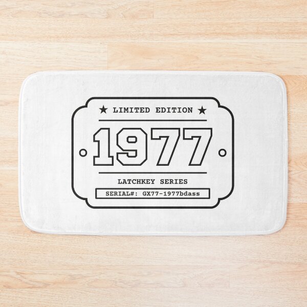 Item preview, 1977 Limited Edition Birth Year Latchkey Series Vintage Badge Black designed and sold by HYPNK.