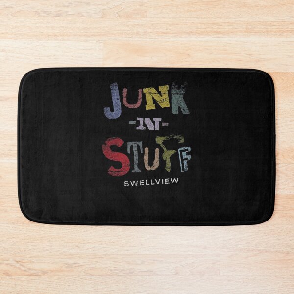 Item preview, Junk In Stuff Distressed Colorful Typography designed and sold by Savola6.
