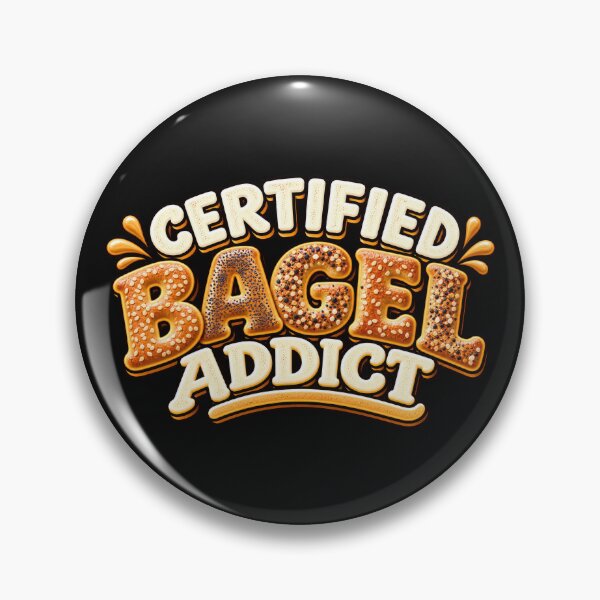 Item preview, Certified Bagel Addict designed and sold by Elisabeth Lucas.