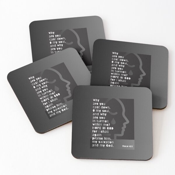 Item preview, Why are you cast down o my soul Psalm 42:5 designed and sold by Boy and Belugee Studio.