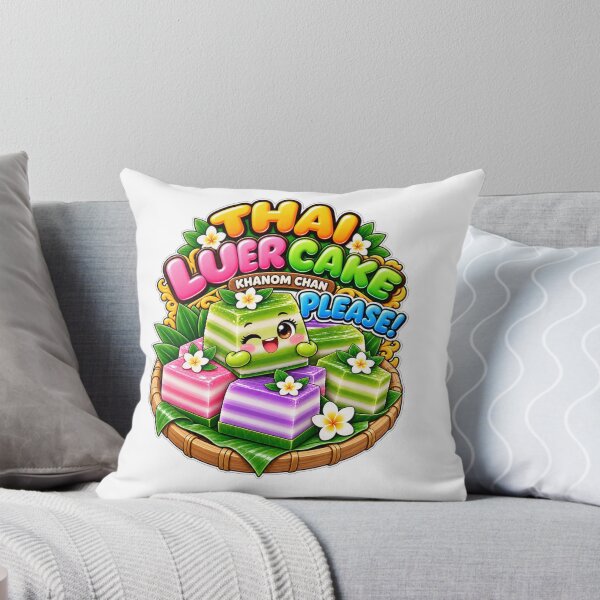 Item preview, Thai Layer Cake Khanom Chan – Cute Thai Dessert designed and sold by Pali's shop.