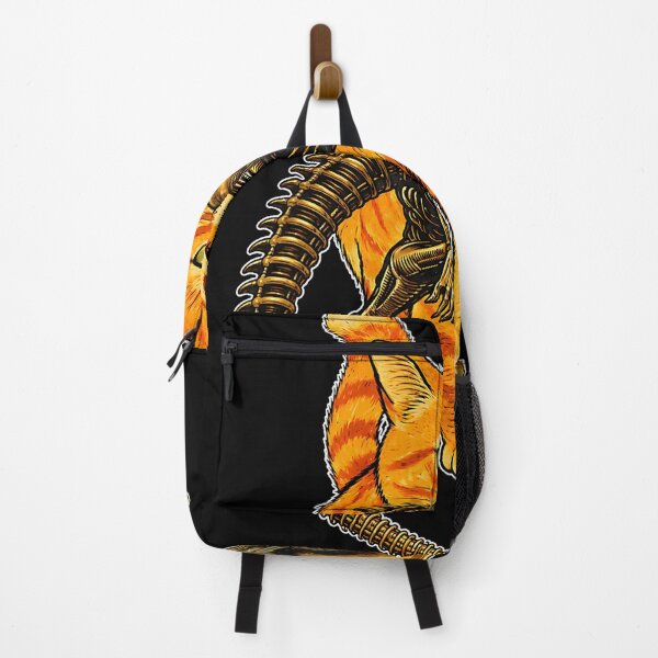 Item preview, Cat Carrying Alien Halloween Horror Sci Fi designed and sold by clarabersetart.