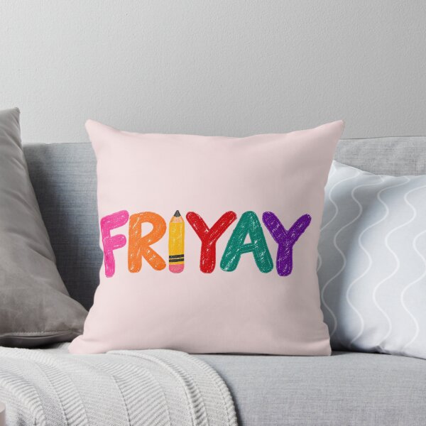 Item preview, Tipografía colorida de FRIYAY – Ambiente divertido de viernes por la tarde Diseño de texto colorido designed and sold by MarJul.