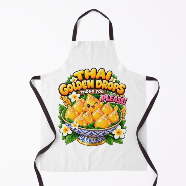 Item preview, Thai Golden Drops Thong Yod – Cute Thai Dessert designed and sold by Pali's shop.