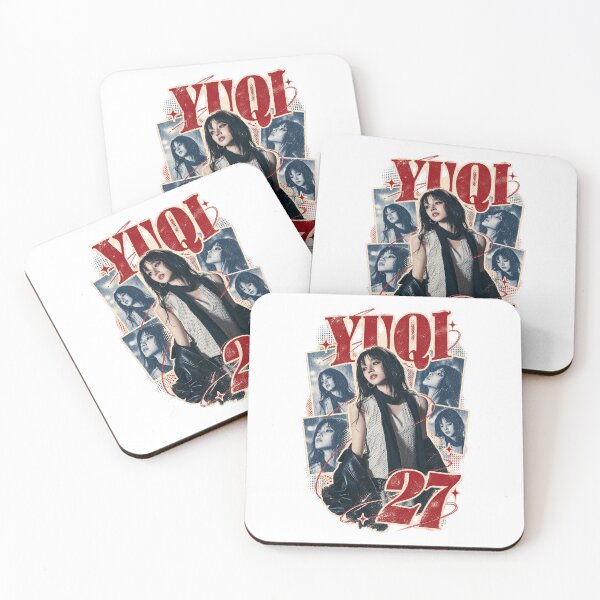 Item preview, Edgy Yuqi 27 Vintage Polaroid Visual | Kpop Visual Art designed and sold by Valereekmerch.