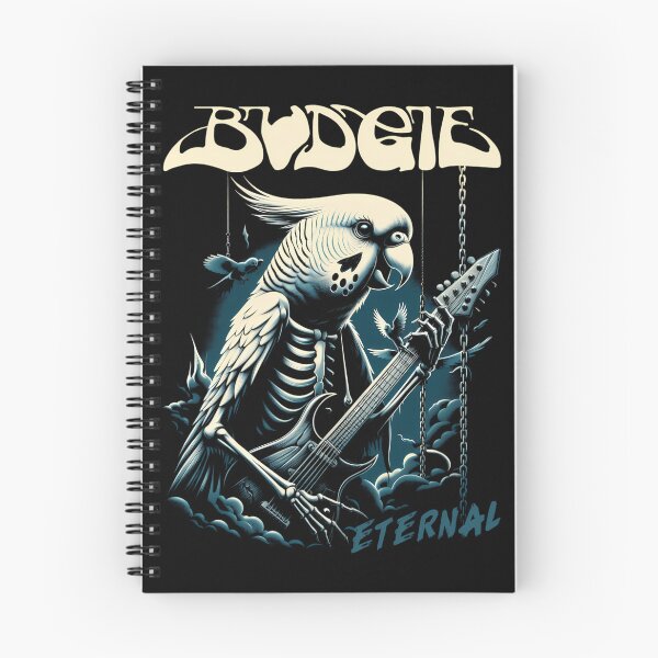 Item preview, Skeleton Bird Playing Electric designed and sold by VIPfuturedesign.