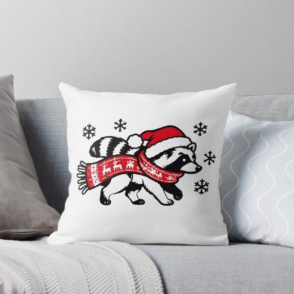 Item preview, Jimothy raccoon merry christmas designed and sold by ViolettaGlass.