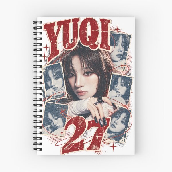 Item preview, 90s Aesthetic Yuqi 27 Solo Photo Art | Kpop Room Decor designed and sold by Valereekmerch.