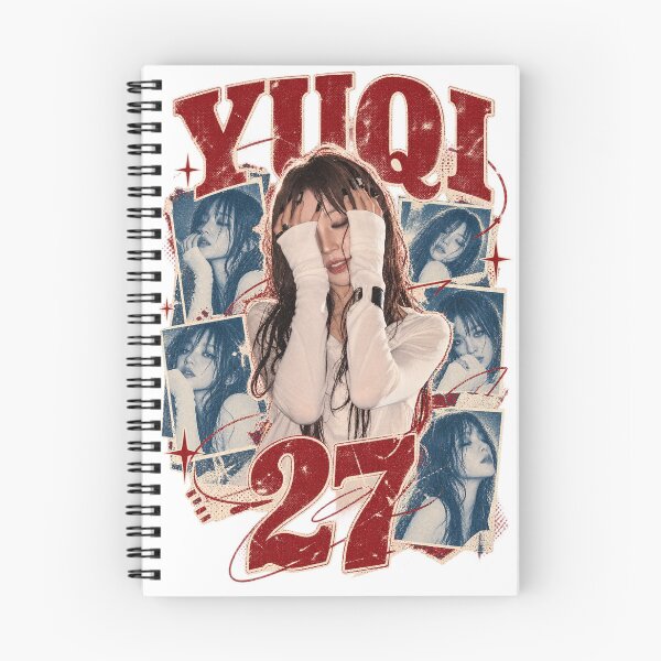 Item preview, Retro Vintage Yuqi 27 Collage Design | Kpop Collection designed and sold by Valereekmerch.