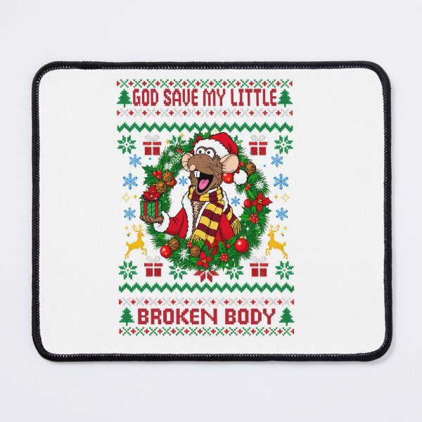 Item preview, God Save My Little Broken Body, Rizzo the Rat muppet christmas carol designed and sold by BalouEdison.