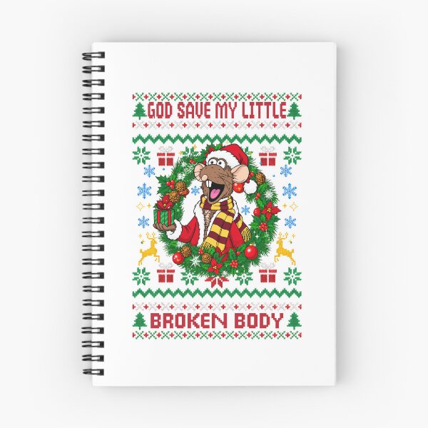 Item preview, God Save My Little Broken Body, Rizzo the Rat muppet christmas carol designed and sold by BalouEdison.