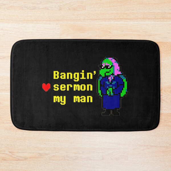Item preview, Bangin' Sermon My Man Deltarune Susie Preacher Gaming Fan designed and sold by EuphemiaFa.