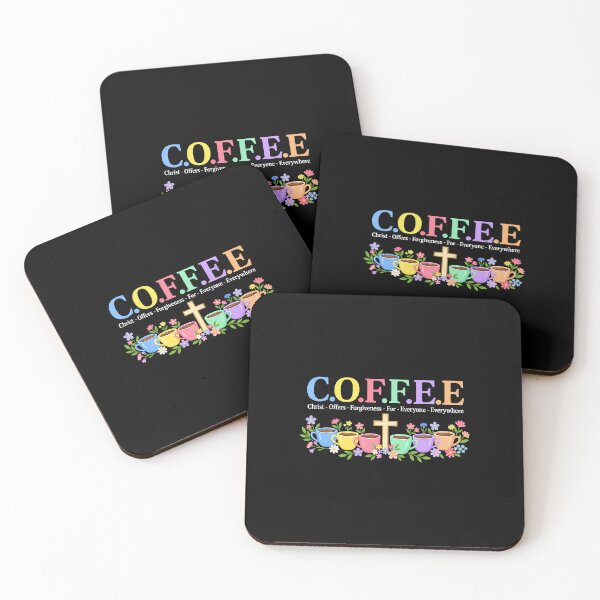 Item preview, Coffee Christ Offers Forgiveness for Everyone Everywhere designed and sold by barrycantre11.