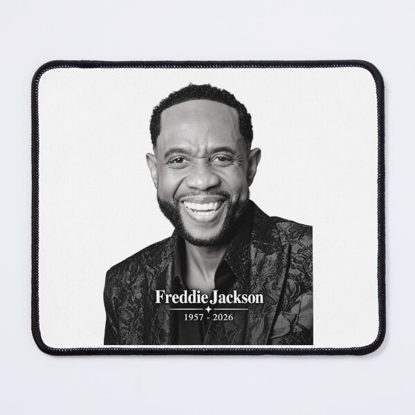 Artikelvorschau, Freddie Jackson Tribut entworfen und verkauft von DogWorldArt.
