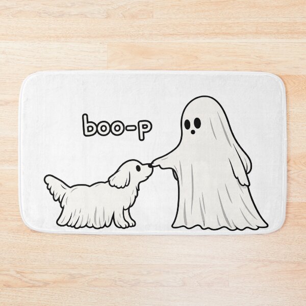Item preview, Boo-p Ghost Dog Halloween designed and sold by MAXIZPRINT.