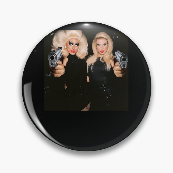 Item preview, Trixie--Katya---Behind-The-Scenes---Dangerous-Woman-Meme designed and sold by bozzirapo.