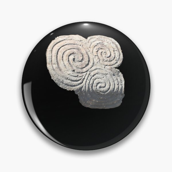 Item preview, Triskele-Detail-From-Entrance-Stone-At-Newgrange designed and sold by cozaddpurw.