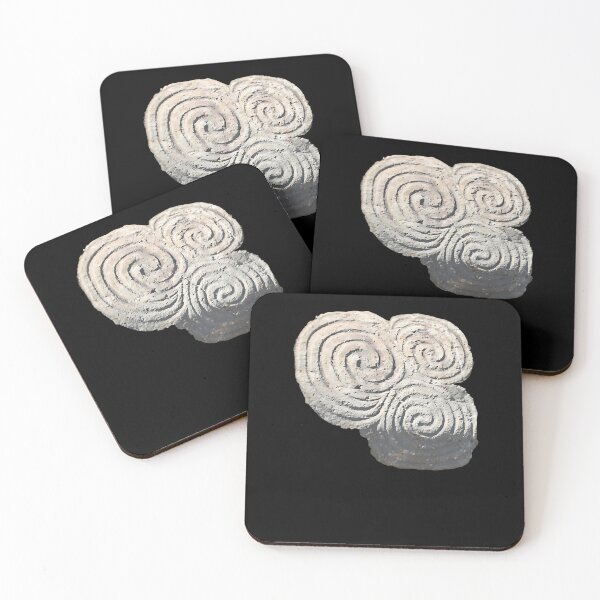 Item preview, Triskele-Detail-From-Entrance-Stone-At-Newgrange designed and sold by cozaddpurw.