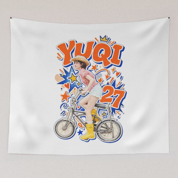 Item preview, Cute Yuqi 27 Y2K Pop Graffiti Art | Gift for Neverland designed and sold by Valereekmerch.