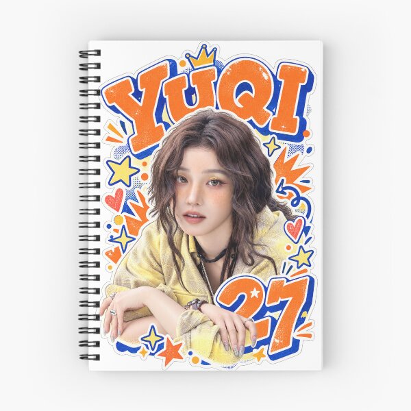 Item preview, Y2K Retro Yuqi 27 Doodle Concept | Kpop Collection designed and sold by Valereekmerch.
