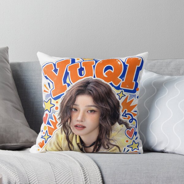 Aperçu de l'œuvre Concept de gribouillage rétro Y2K Yuqi 27 | Collection Kpop créée et vendue par Valereekmerch.